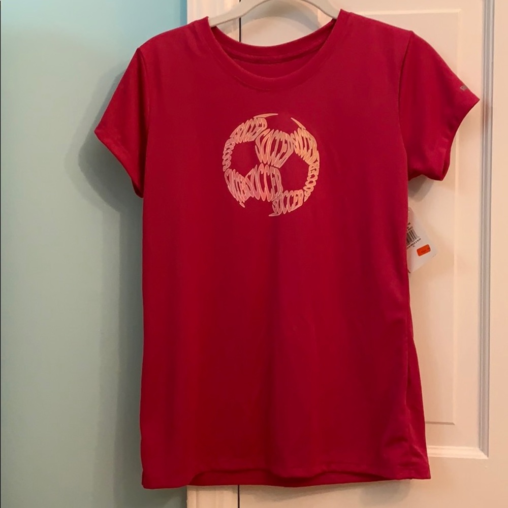 Athletic soccer t-shirt